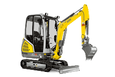 minikoparka ET18 vds wacker Wypożyczalnia maszyn budowlanych LIFT-BUD